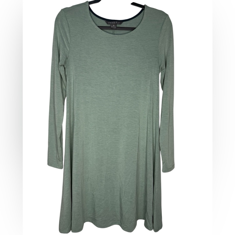 Free Fly Apparel Bamboo Journey Dress Green Size Small